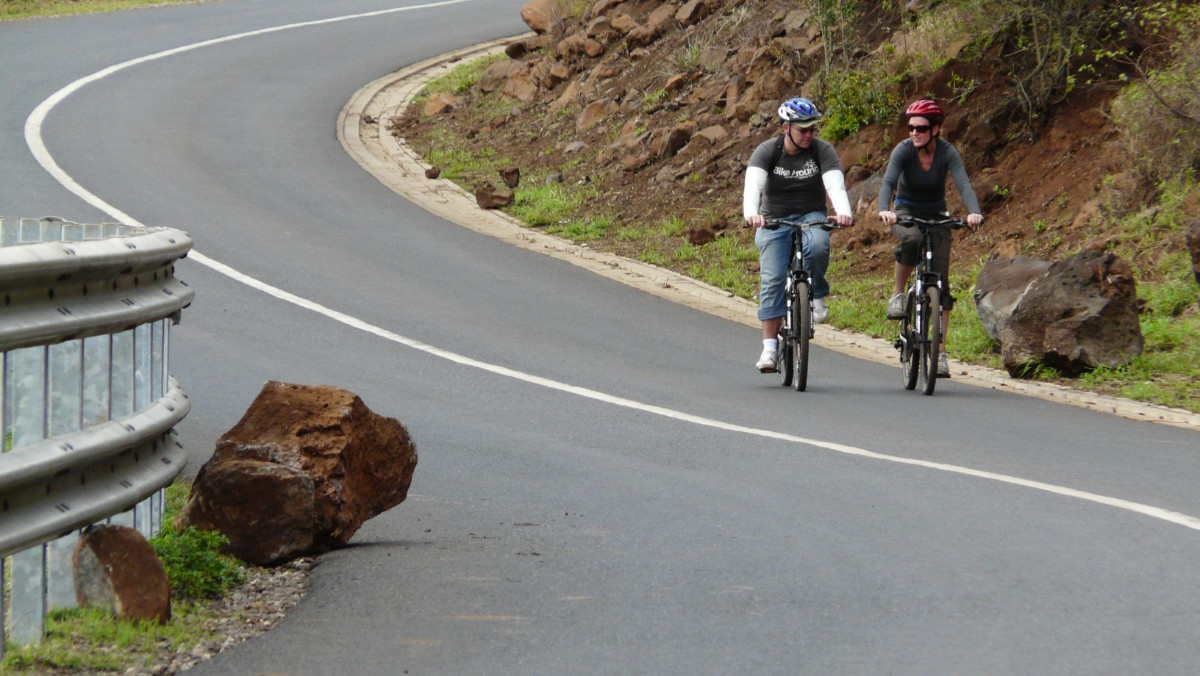 Biking of rift valley